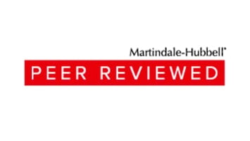 Martindale-Hubbell Peer Reviewed